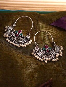 Teejh - By Joker and Witch Multi-Colour Mixed Metal Earrings