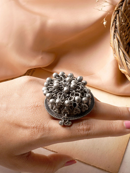 Teejh by Joker and Witch Ekaja Ghungroo Ring for Women