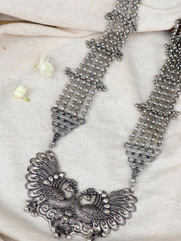 Teejh - by Joker and Witch Anika Peacock Long Necklace for Women