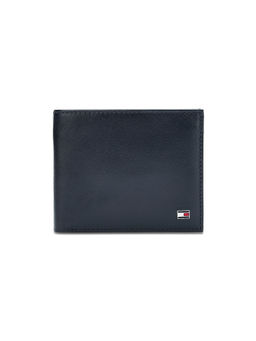 Tommy Hilfiger - Elkhom Mens Leather Global Coin Wallet Navy