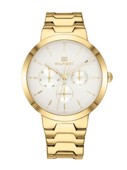 Tommy Hilfiger - Silver Round Dial Analog Watch - TH1782077W