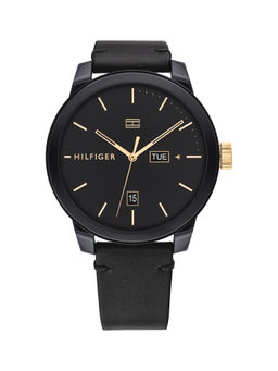 Tommy Hilfiger - Denim Round Analog Black Dial Men Watch-TH1791747