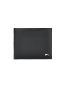 Tommy Hilfiger - Remington Plus Mens Leather Passcase Wallet Black
