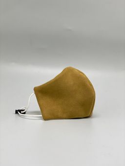 The Tie Hub - Yellow Suede Mask For Men