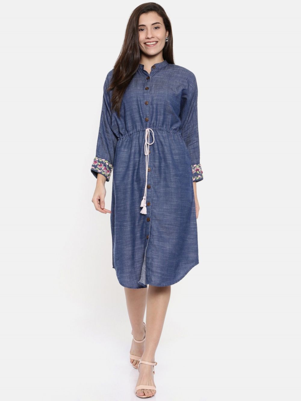 denim kurti design