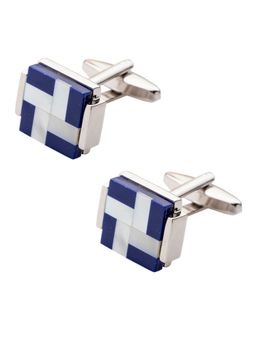 The Tie Hub - Ink Blue MOP Cufflinks