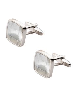 The Tie Hub - MOP Square With Checks Cufflinks