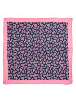 The Tie Hub - Mix Paisley Pink 100% Silk Pocket Square For Men