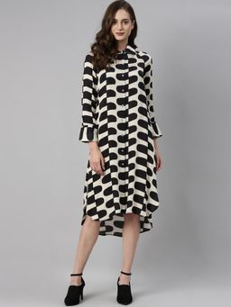 RAREISM - Black Printed Dresses