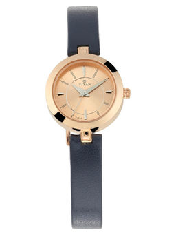 Titan - Rose Gold Dial Analog Watch -NM2598WL01