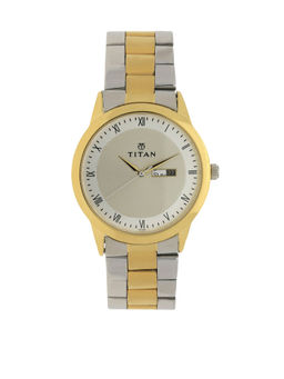 Titan - Gold Dial Analog Watch -NM1584BM02