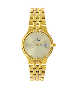 Titan - Gold Dial Analog Watch -NM1107YM08