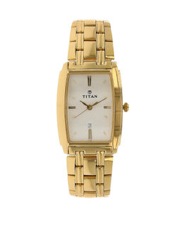 Titan - White Dial Analog Watch -NM1163YM01