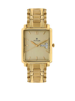 Titan - Gold Dial Analog Watch -NM1506YM02