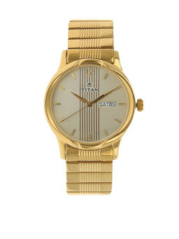 Titan - Gold Dial Analog Watch -NM1580YM05