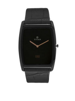 Titan - Black Dial Analog Watch -NM1596NL01