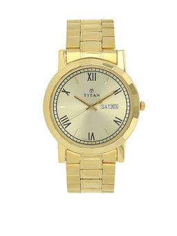Titan - Gold Dial Analog Watch -NM1644YM03