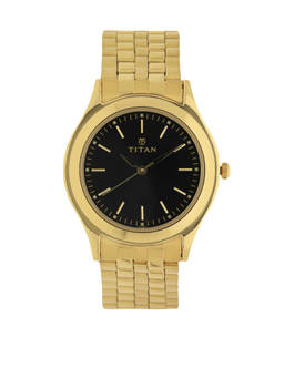 Titan - Black Dial Analog Watch -NM1648YM03