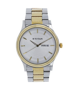 Titan - Silver Dial Analog Watch -NM1650BM03