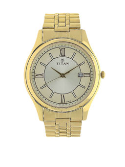 Titan - Gold Dial Analog Watch -NM1713YM03