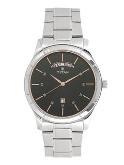 Titan - Black Dial Analog Watch -NM1767SM02