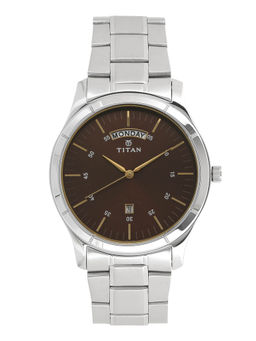 Titan - Brown Dial Analog Watch -NM1767SM03