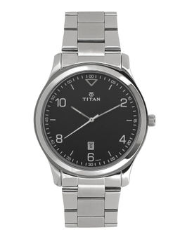 Titan - Black Dial Analog Watch -NM1770SM02