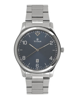 Titan - Blue Dial Analog Watch -NM1770SM03