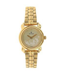 Titan - Gold Dial Analog Watch -NM2534YM01