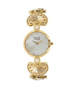 Titan - Beige Dial Analog Watch -NM2567YM01