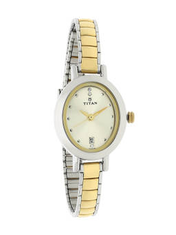 Titan - Gold Dial Analog Watch -NM2599BM01
