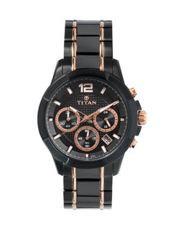 Titan - Black Dial Analog Watch -NM90090KD02