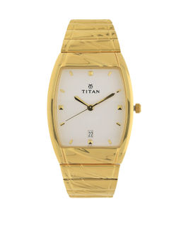 Titan - White Dial Analog Watch -NM9315YM01