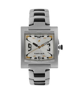 Fastrack - Silver Dial Analog Watch -NM1229SM04