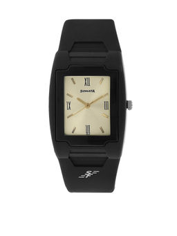 Sonata - Gold Dial Analog Watch -NM7920PP12