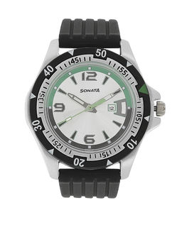 Sonata - Silver Dial Analog Watch -NM7930PP07