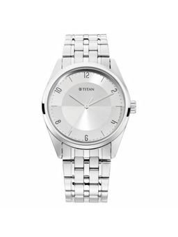 Titan - NN1729SM06 Silver Dial Analog Watch for Men