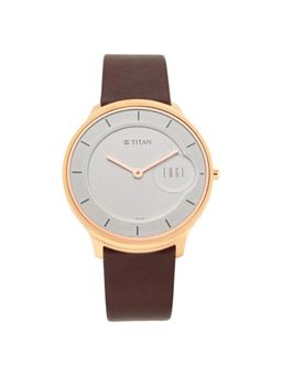 Titan - NN1843WL01 White Dial Analog Watch for Men