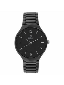 Titan - NN90014KC01 Black Dial Analog Watch for Men