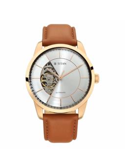 Titan - NN90126WL01 White Dial Analog Watch for Men