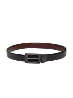 Teakwood - Leathers Black Solid Belt