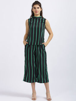 Zink London - Black Stripes Co-ords (Set Of 2)