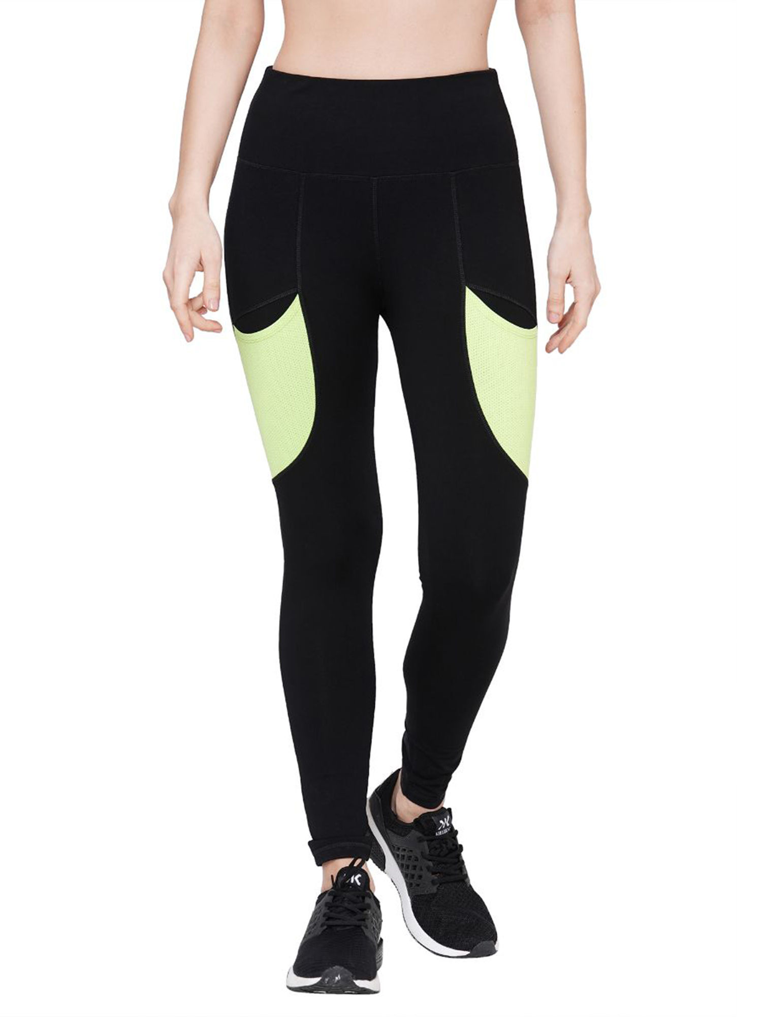 Tuna London Women Black leggings with 
