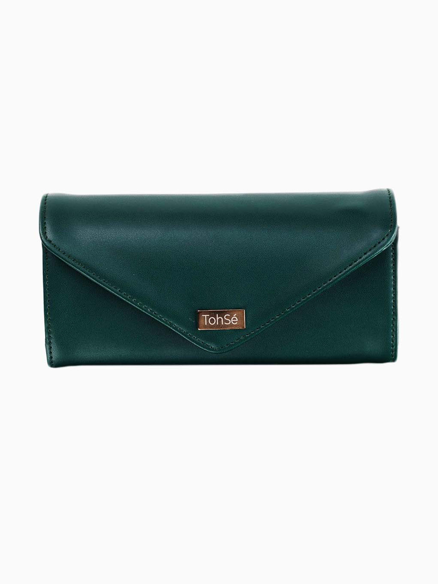 dark green wallet for ladies