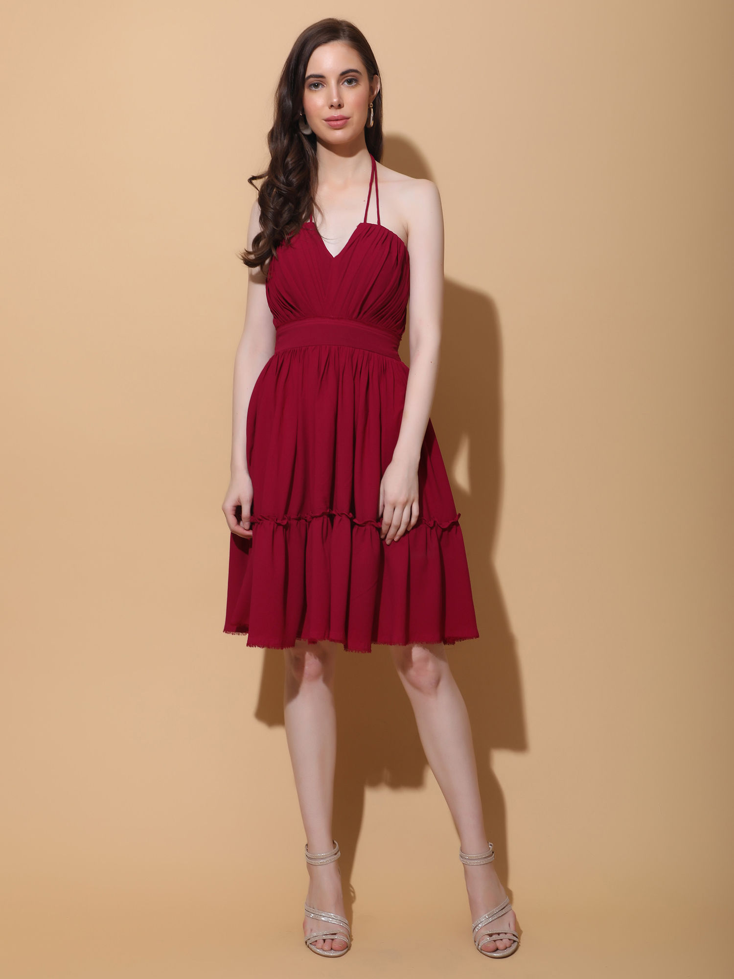 حضن ماركو بولو بوابة Red One Piece Dress Findlocal Drivewayrepair Com