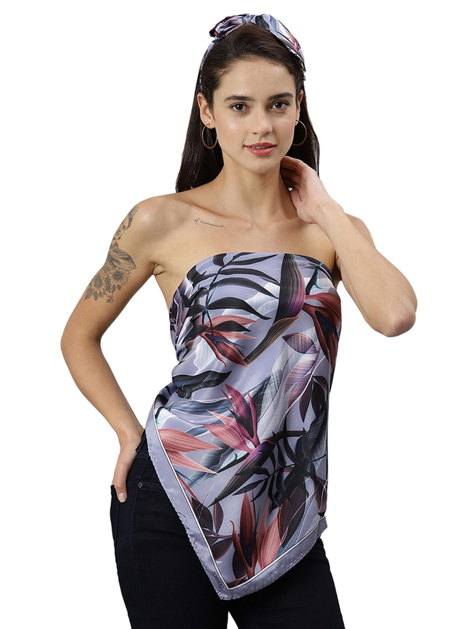 tossido Printed Designer Scarf and Bag Scarf Gift Box-picture-24