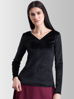 FABLE STREET - Black Solid Top