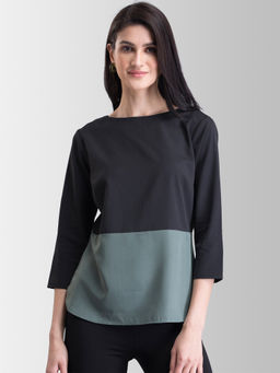 FABLE STREET - Black Solid Top