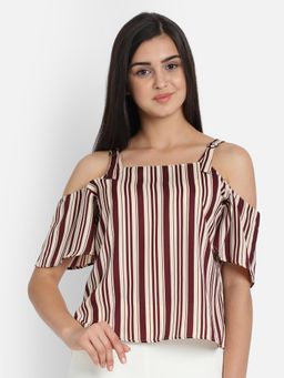 Cover Story - Multi-Color Casual Cotton Top (2XL)