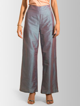 FABLE STREET - Blue Solid Pant